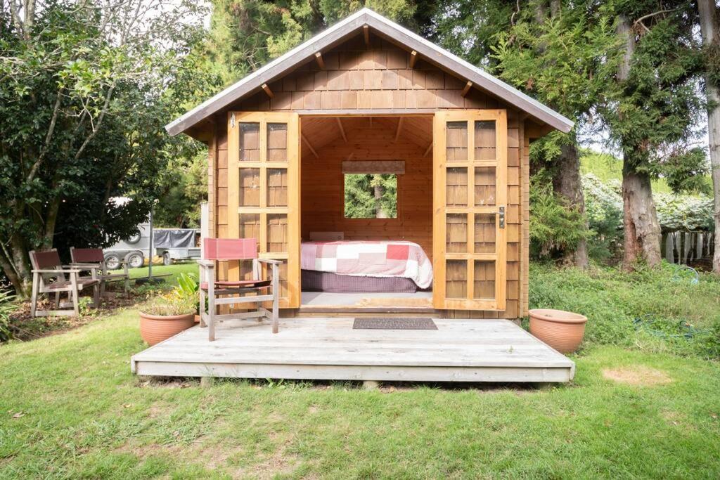 Tui Ridge Eco Cabins Aongatete Exterior foto